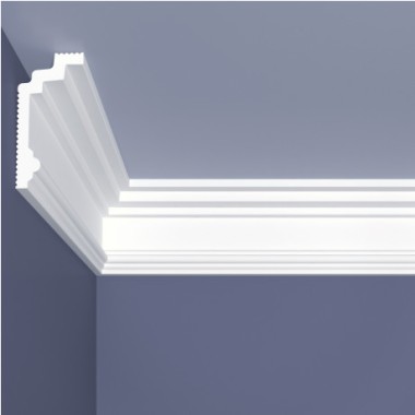 Плинтус потолочный С6/80 80x40