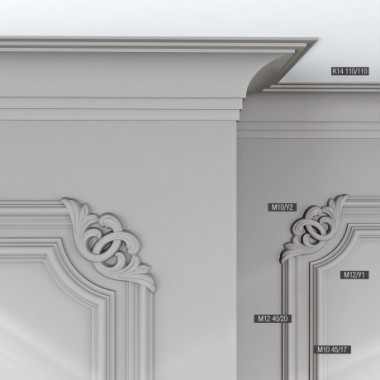 Молдинги М12 40-20