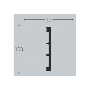 Плинтус напольный Плинтус напольный М20 100-10