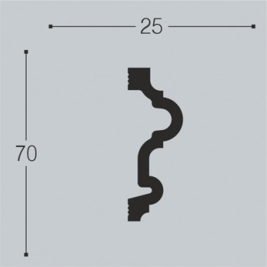 Молдинги М24 70-25