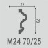 Молдинги М24 70-25