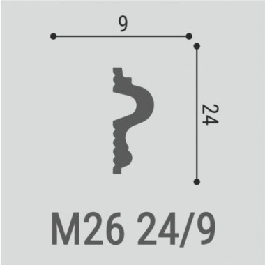 Молдинги М26 24-9