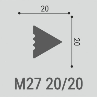 Молдинги М27 20-20