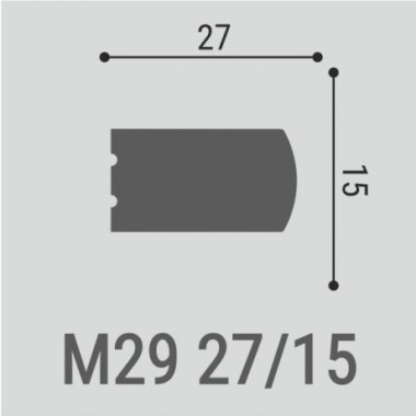 Молдинги М29 27-15