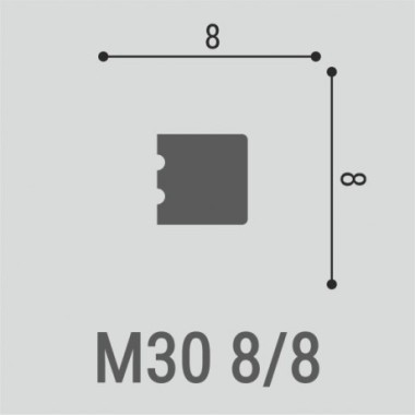 Молдинги М30 8-8