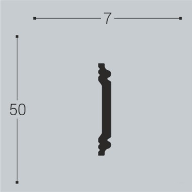 Молдинги М5 50-7