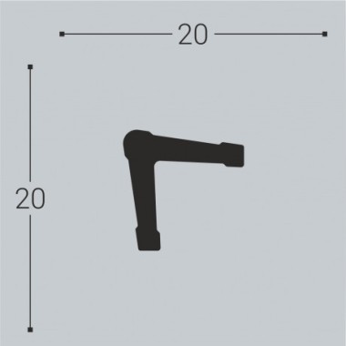 Углы Угол из дюрополимера У1 20-20