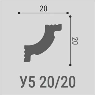 Карниз потолочный Карниз потолочный У5 20-20