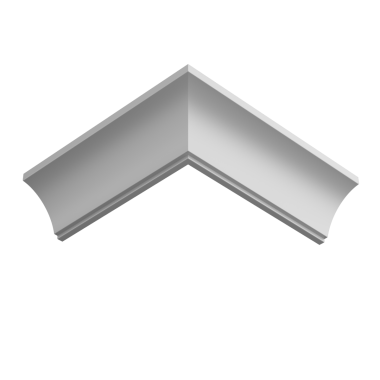 Карниз Ultrawood CR 0017 (2000 х 42 х 44,3)