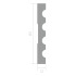 Наличник Ultrawood арт. N 0003 i (2000 х 82.5 х 12)