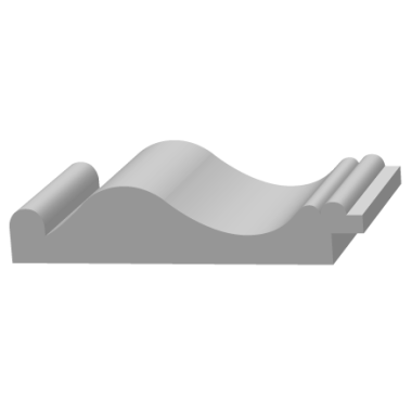 Молдинг Ultrawood Trim 0001 (2000 х 67 х 15)