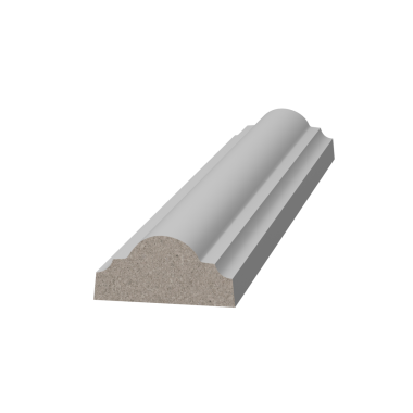 Молдинг белый Ultrawood арт. U 0003 p (2000 х 25 х 12)