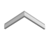 Молдинг белый Ultrawood арт. U 0006 p (2440 х 30 х 9)