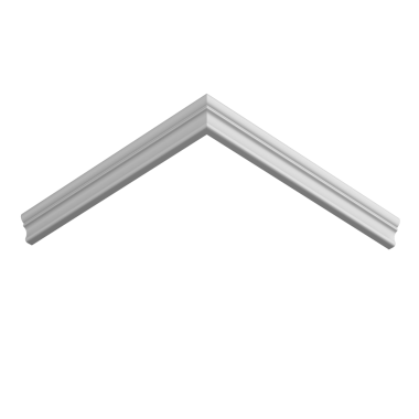 Молдинг белый Ultrawood арт. U 0020 p (2000 х 20 х 10)