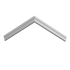 Молдинг белый Ultrawood арт. U 0020 p (2000 х 20 х 10)