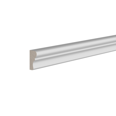 Молдинг белый Ultrawood арт. U 0020 p (2000 х 20 х 10)