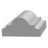 Молдинг Ultrawood U 0021 (2000 х 40 х 20)