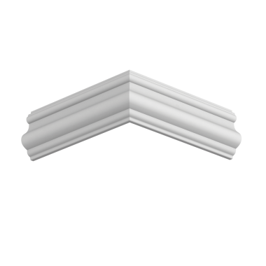 Молдинг белый Ultrawood арт. U 0002 p (2000 х 45 х 14)