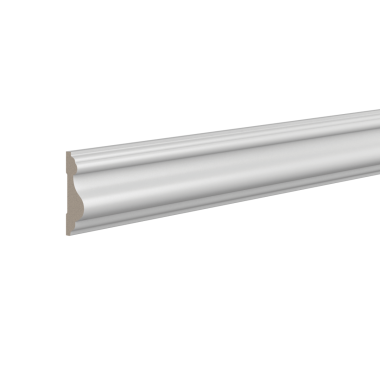 Молдинг белый Ultrawood арт. U 0002 p (2000 х 45 х 14)