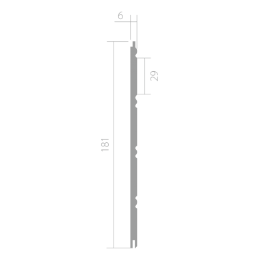 Декоративная панель Ultrawood арт. Wain 0001 (813 х 181 х 6) (6 шт/упак)
