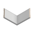 Плинтус Ultrawood Base 0001 (2000 x 83 x 12 мм.)