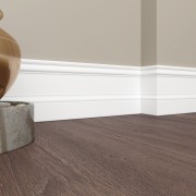 Плинтус Ultrawood из LDF арт. Base 0002 (2000 x 133 x 14 мм.)