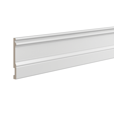 Плинтус Ultrawood из LDF арт. Base 0002 (2000 x 133 x 14 мм.)
