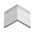 Плинтус Ultrawood из LDF арт. Base 0002 (2000 x 133 x 14 мм.)