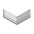 Плинтус Ultrawood radiata арт. Base 0006 (2440 x 120 x 20 мм.)