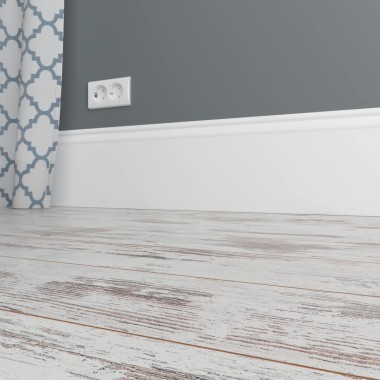 Плинтус Ultrawood radiata арт. Base 0007 (2000 x 185 x 15 мм.)