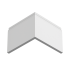 Плинтус Ultrawood radiata арт. Base 0007 (2000 x 185 x 15 мм.)