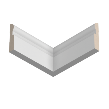 Плинтус Ultrawood Base 0010 (2440 x 127 x 25 мм.)