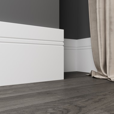 Плинтус Ultrawood Base 5902 (2000 x 230 x 15 мм.)