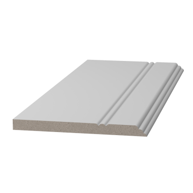 Плинтус белый Ultrawood арт. Base 5380 p (2000 x 110 x 10 мм.)