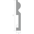 Плинтус Ultrawood Base 0018 i (2000 x 98 x 16 мм)