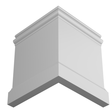 Плинтус Ultrawood Base 5800 i (2000 x 230 x 20 мм.)