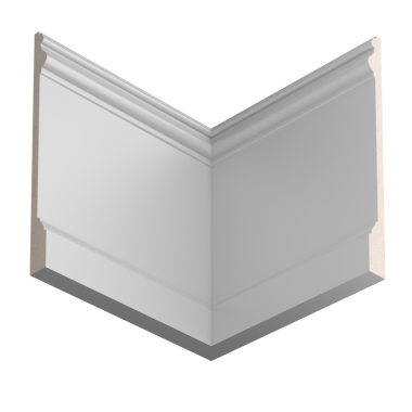 Плинтус Ultrawood Base 5800 i (2000 x 230 x 20 мм.)