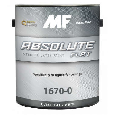 MF Paints - Absolute Flat 1670 Acrylic Latex Paint