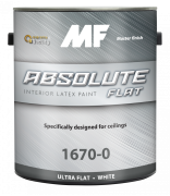 MF Paints - Absolute Flat 1670 Acrylic Latex Paint