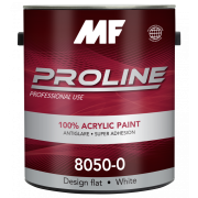 MF Paints - Proline Red 8050 Design Flat Self Priming