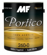 MF Paints - Portico 260 100% Acrylic Paint Interior/Exterior